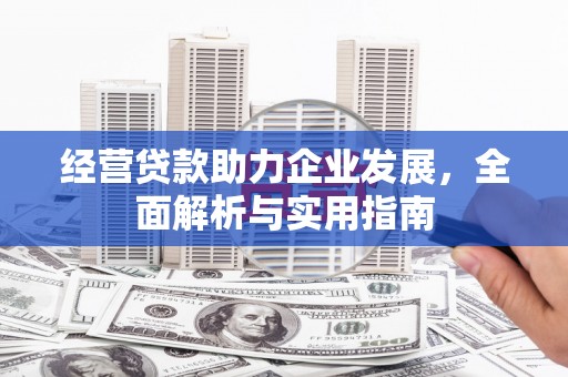 秀英经营贷款助力企业发展，全面解析与实用指南