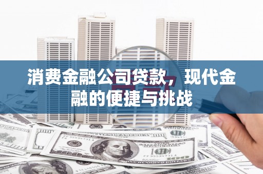 秀英消费金融公司贷款，现代金融的便捷与挑战