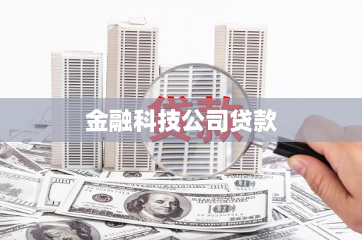 秀英金融科技公司贷款