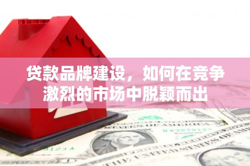 秀英贷款品牌建设，如何在竞争激烈的市场中脱颖而出