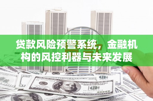 秀英贷款风险预警系统，金融机构的风控利器与未来发展