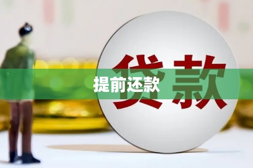 秀英提前还款