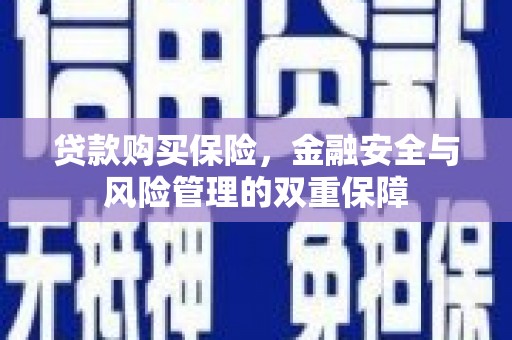 秀英贷款购买保险，金融安全与风险管理的双重保障