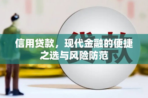 秀英信用贷款，现代金融的便捷之选与风险防范