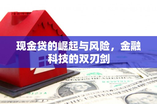 秀英现金贷的崛起与风险，金融科技的双刃剑