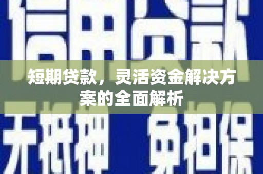 秀英短期贷款，灵活资金解决方案的全面解析