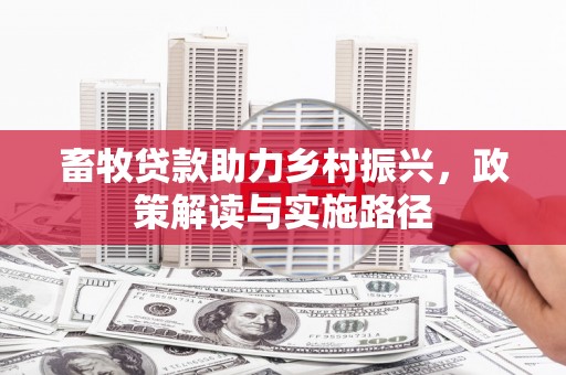 秀英畜牧贷款助力乡村振兴，政策解读与实施路径