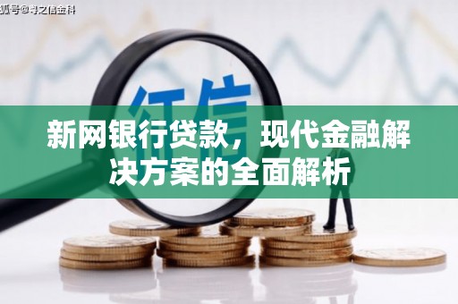 秀英新网银行贷款，现代金融解决方案的全面解析