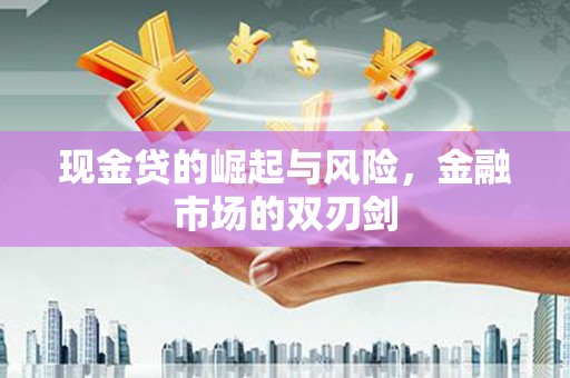 秀英现金贷的崛起与风险，金融市场的双刃剑