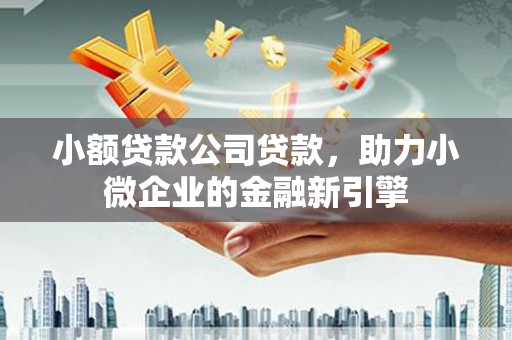 秀英小额贷款公司贷款，助力小微企业的金融新引擎