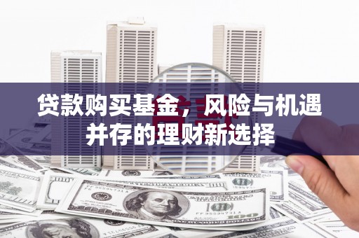 秀英贷款购买基金，风险与机遇并存的理财新选择