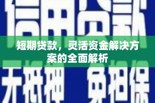 秀英短期贷款，灵活资金解决方案的全面解析