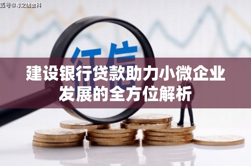 秀英建设银行贷款助力小微企业发展的全方位解析
