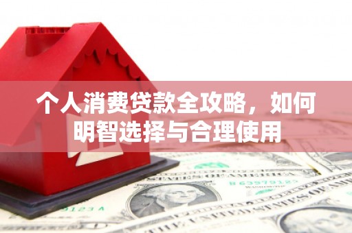 秀英个人消费贷款全攻略，如何明智选择与合理使用